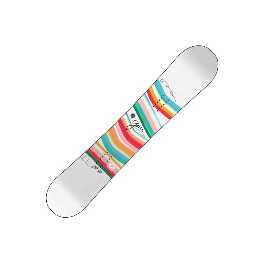 Planche Snowboard GNU B Nice Blanc/Multicolore 2023