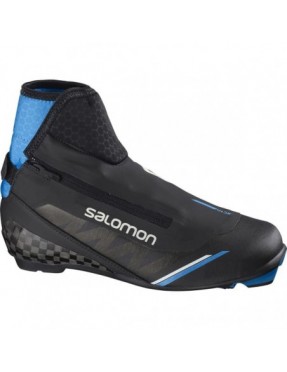 Chaussure ski de fond SALOMON Rc10 Carbon Nocturne Prolink Noir/Bleu 2022